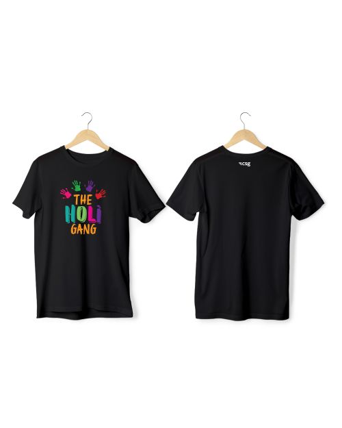 Greys&Blues Dhamaal Pima Round Neck T-Shirt - Black
