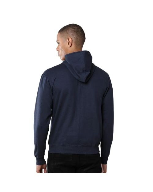 Greys & Blues Unisex Rocky Hoodie with Zip - Navy Blue
